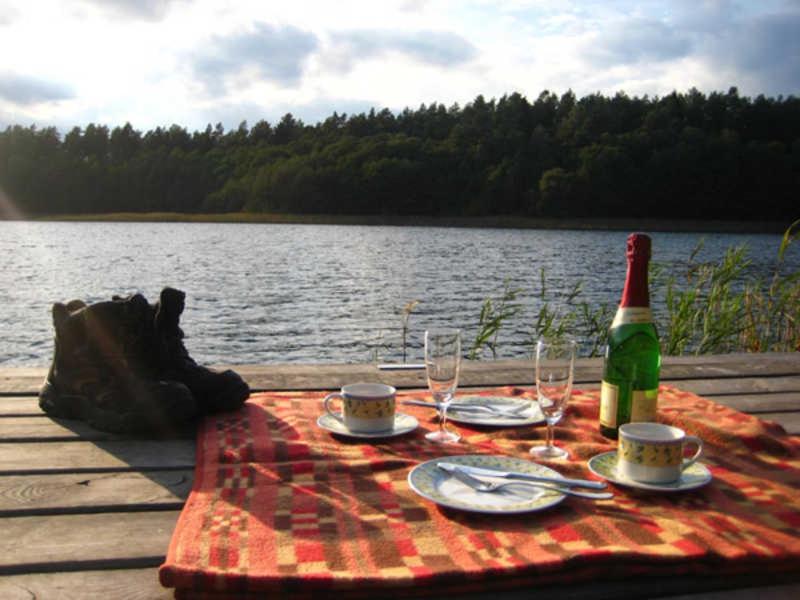Dependance Ferienhäuser am Kastavensee Lychen Exterior foto
